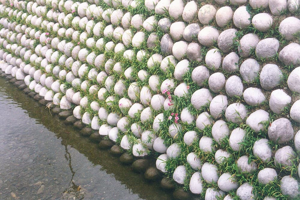 玉石型積ブロック