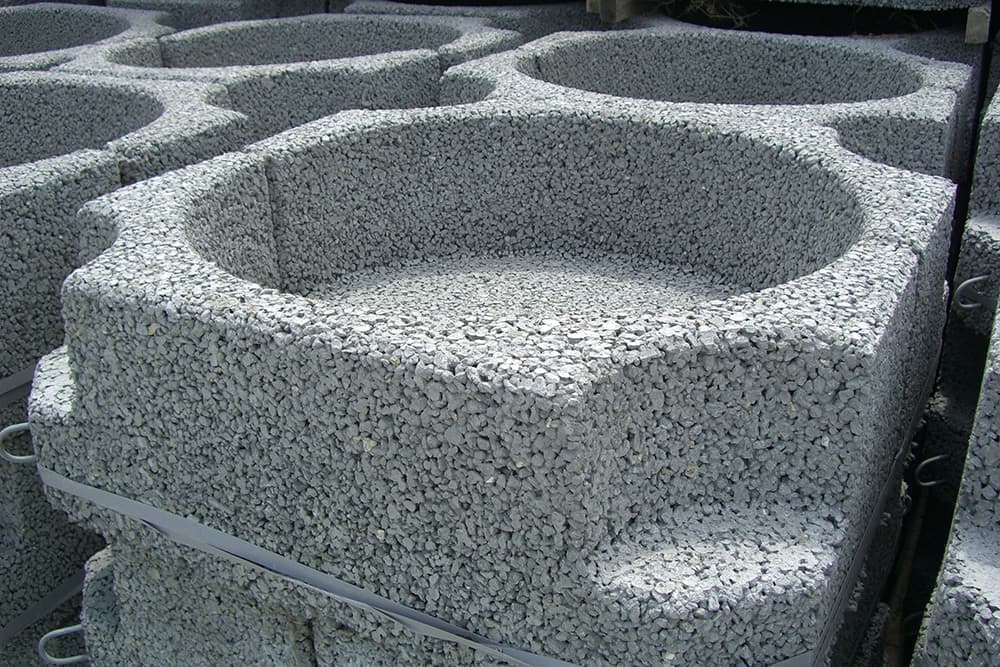 ポット型ポーラスブロック