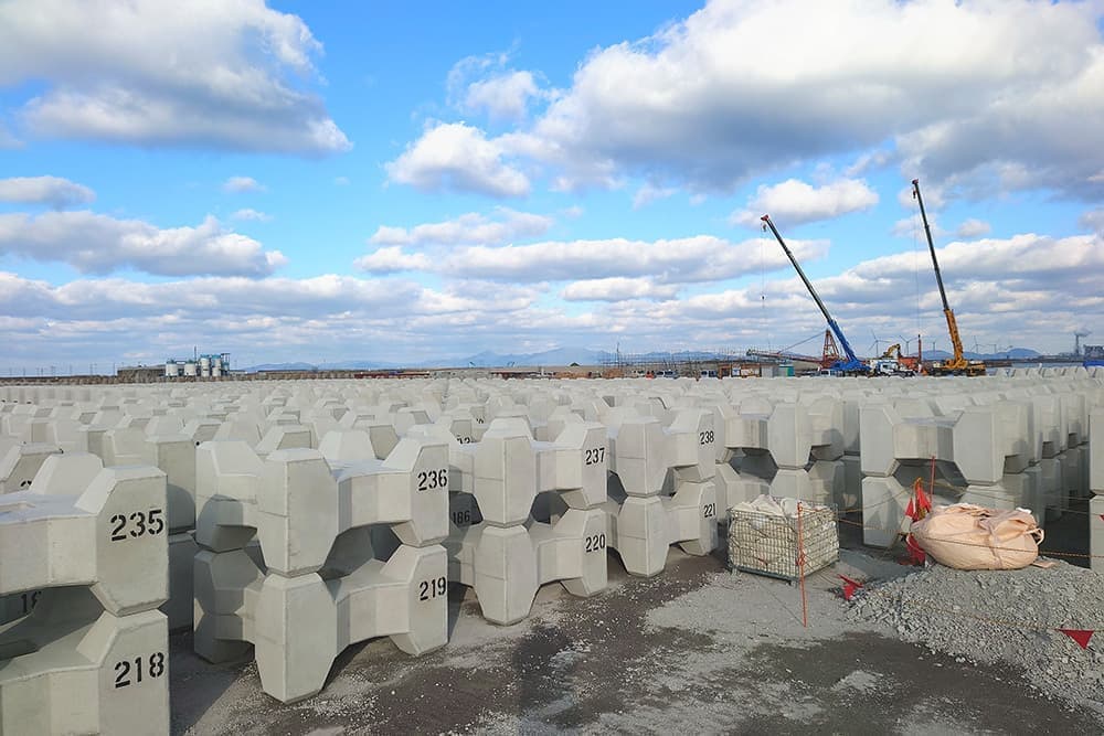 消波根固ブロック