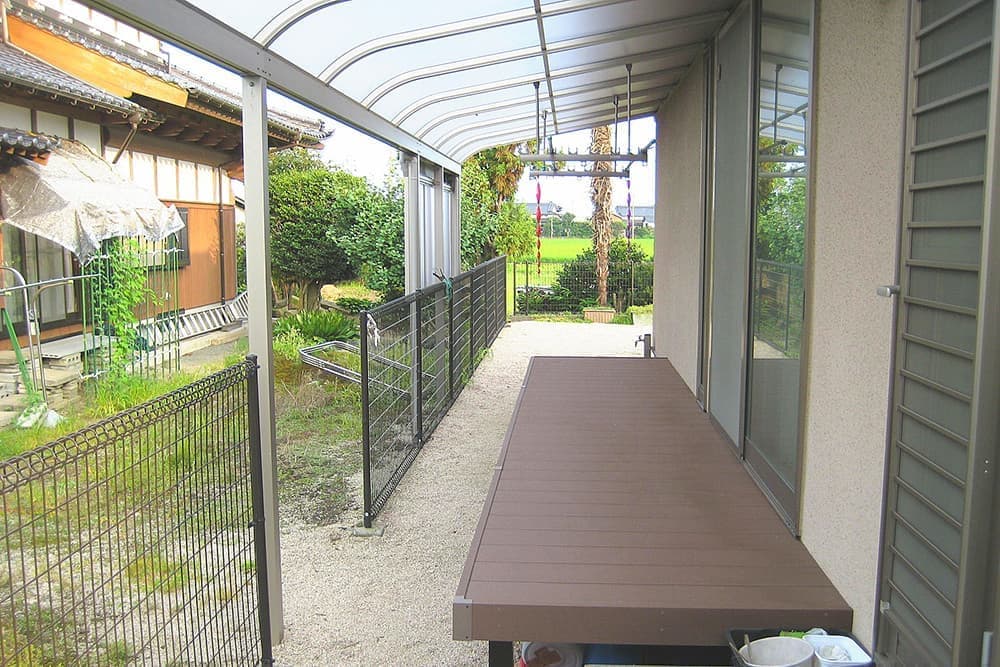 テラスルーフ・ウッドデッキ